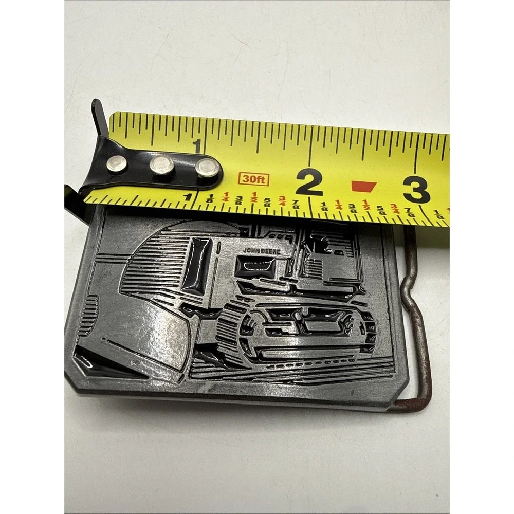 VTG 1983 John Deere Construction Utility Crawler Tractor Bulldozer belt buckle